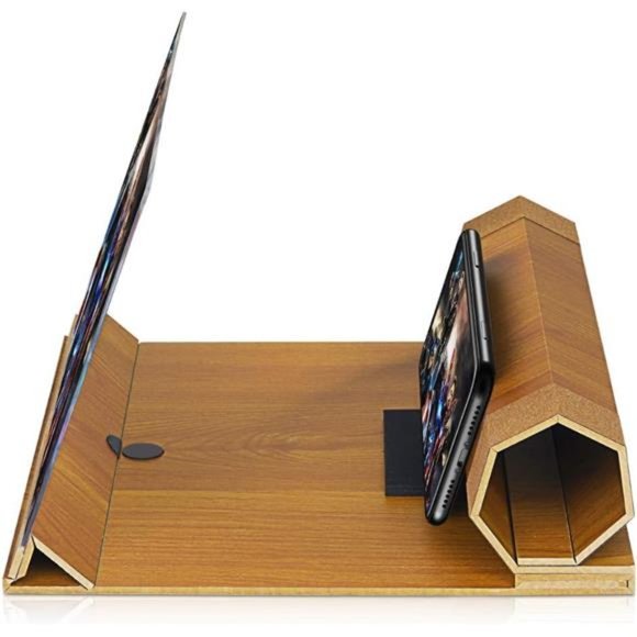 12’’ Screen Magnifier for Smartphone –Mobile Phone 3D Magnifier Projector Screen - Picture 2 of 6